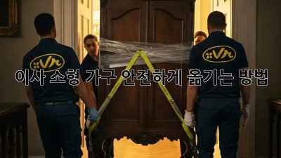 이사 소형 가구, 안전하게 옮기는 방법!